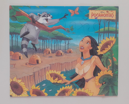 Pocahontas Rompecabezas Puzzle Hasbro Original 24 Piezas