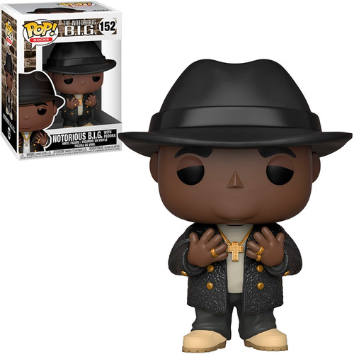 Funko Pop Rocks The Notorious Big With Fedora