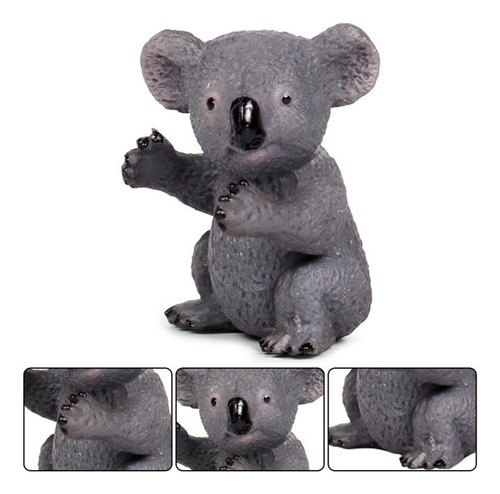 Figura De Koala De Simulación De Adorno De Bosque De Bebé