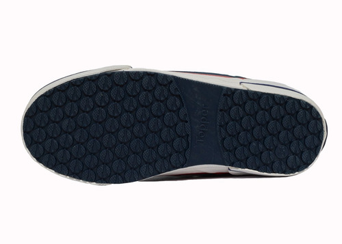 Imagen 4 de 6 de Zapatilla Topper Lona Nova Low Clasica Roja Reforzada 83303