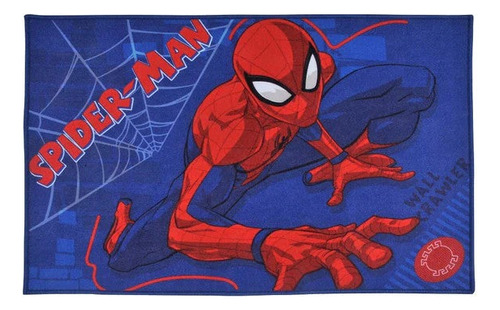 Spiderman Marvel Alfombras Bajadas  De Cama 56x90 