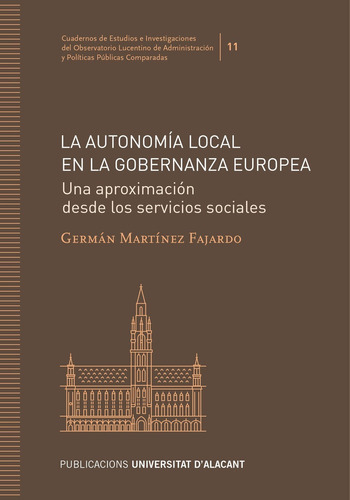 La Autonomía Local En La Gobernanza Europea - Martínez   