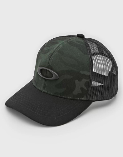 Boné Oakley Top Trucker Ellipse Aba Curva Snapback Ajustável