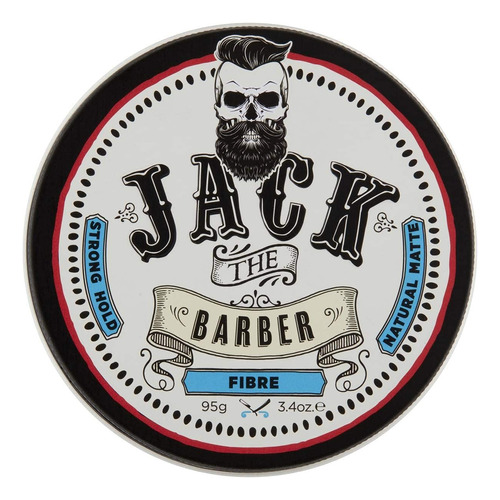 Jack The Barber Fibra: Fijacion Fuerte, Acabado Mate Natural