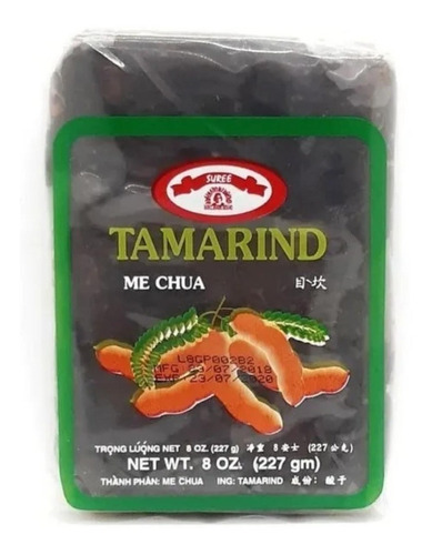 Tamarindo En Pasta Suree 227 Gr - Origen Tailandia