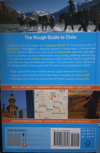 Guía Turística De Chile (rough Guides) - Autores Varios 