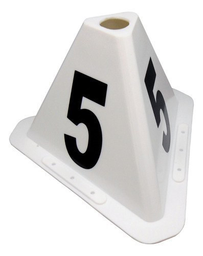Cono De Seguridad Javaz Team Torr-26 Color Blanco - Pack X 26 Unidades