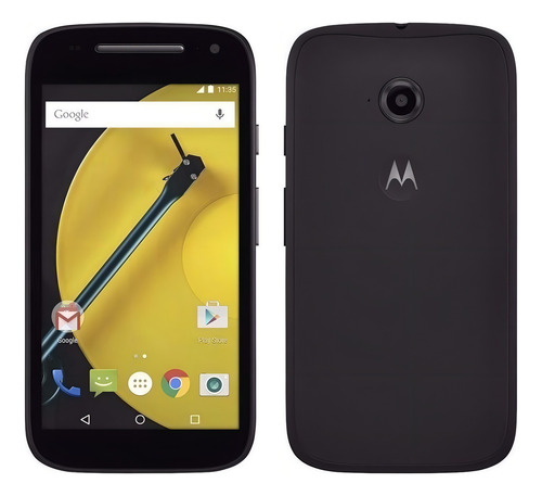 Moto E (2nd Gen.) 8 GB preto 1 GB RAM - Excelente (Recondicionado)