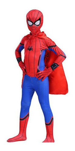 Body Infantil Cos Spiderman Para Niño