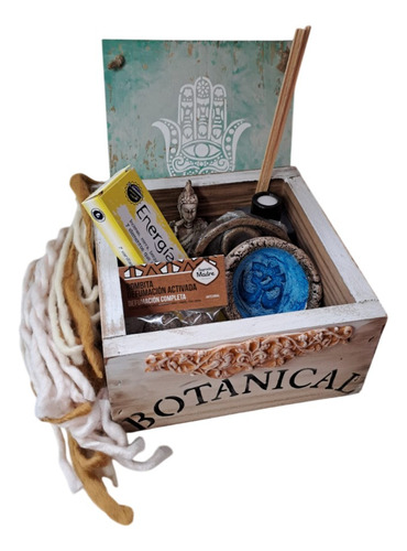 Kit Holístico De Limpieza Energética Om Buda Sahumerios C25