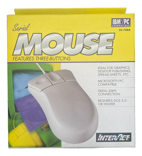 Mouse Serial 3 Botones Ibm