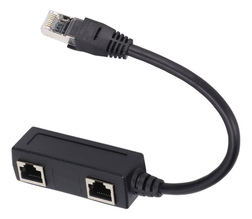 Divisor De Cable Ethernet Rj45, Adaptador De 1 A 2 Puertos H