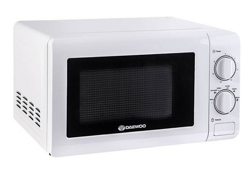 Imagen 3 de 8 de Microondas Daewoo D120m 20l Mecanico 6 Niveles Refabricado