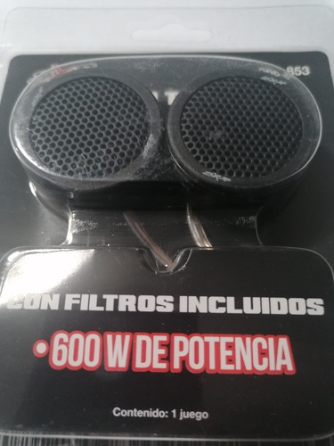 Juego Tweeter Tipo Domo Botón 600w