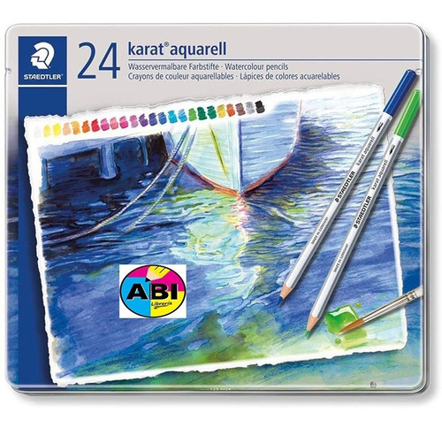 Lapices Staedtler Karat Acuarelables X 24