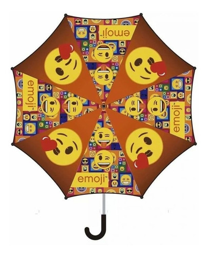 Paraguas Emoji Con Silbato