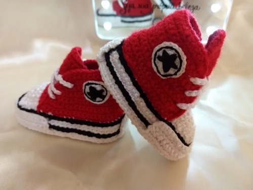 tenis all star croche para bebe