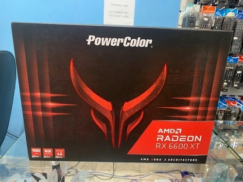 Placa De Vídeo Amd Red Devil Radeon 6600 Series Rx 6600 Xt 