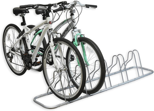 Imagen 4 de 4 de Rack De Piso Para Estacionar 5 Bicicletas Cycling Deal