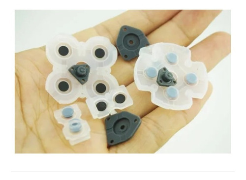 Imagen 3 de 6 de Repuestos Botones Y Gomitas Control Joystick Ps4 Resortes