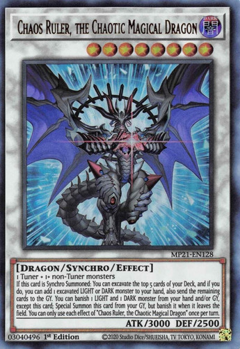 Chaos Ruler, The Chaotic Magical Dragon Yugioh!