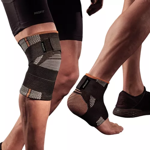 Rodillera Deportiva Compresion Ligamentos Meniscos Profit Talle M Deporte  Futbol Rodilla Lesión