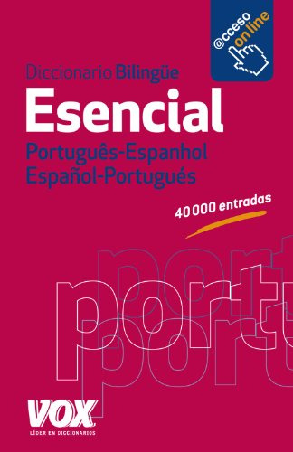 Libro Esencial  Portugues-espanhol; Español-portuges De Vox
