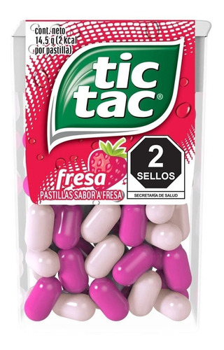 Pastillas Tic Tac Fresa 14.5g