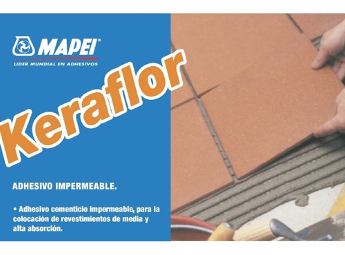 Imagen 5 de 10 de Pegamento Ceramica Impermeable 30kg Adehesivo