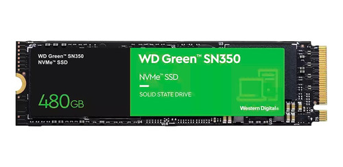 Disco Solido Ssd Western Digital 480gb Nvme M.2 2280 Green