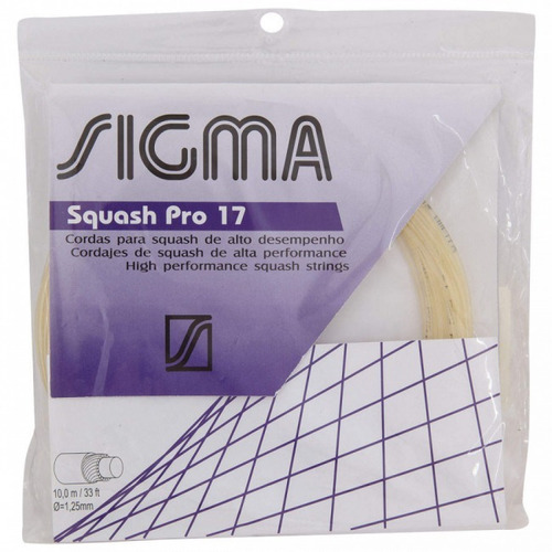 Set De Corda Sigma Squash Pro 17 1.25 - Natural