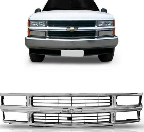 Grade Dianteira Silverado Grand Blazer 97 98 99 00 01 02 03