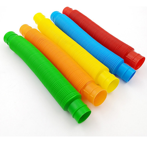 24 Pop It Tubes Antistres Juguete Tubo Piñata Bolo Fiesta