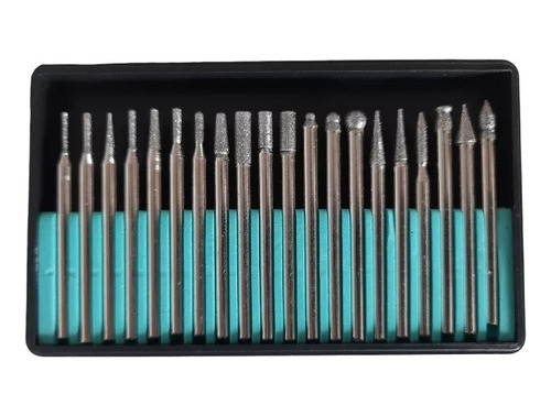 Set Puntas O Brocas Diamantadas Para Dremel 20pcs