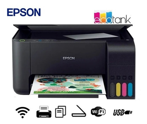 Impresora Multifuncional De Tinta A Color Epson L3250