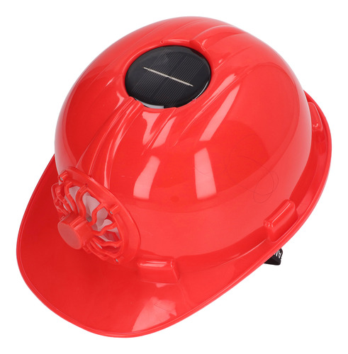 Casco De Seguridad Ventilado De Plástico Con Ventilador Sola