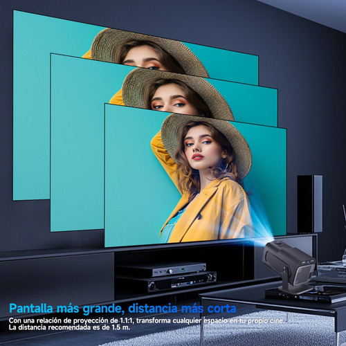 Proyector Magcubic Hy320 Hd 4k 1080p Android 11 Wifi 390ansi