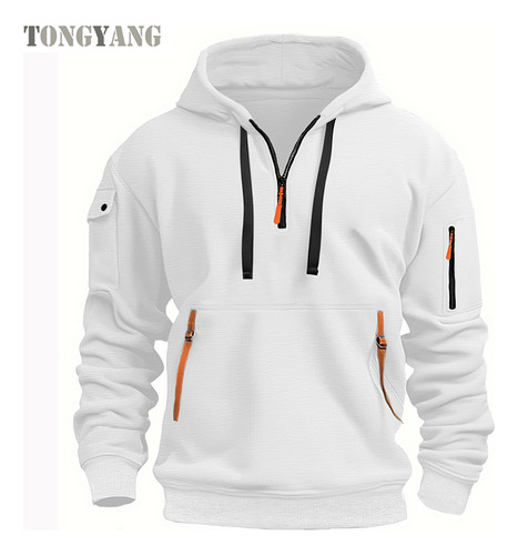 Sudadera De Trabajo Con Capucha Active Para Hombre, Sudadera