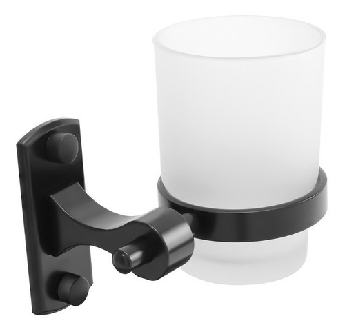 Porta Vaso Para Baño Black