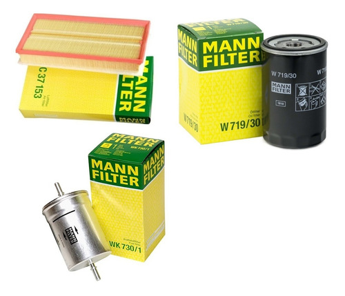 Kit Filtros Aire - Aceite Y Nafta Vw Bora - Golf 1.8 Turbo