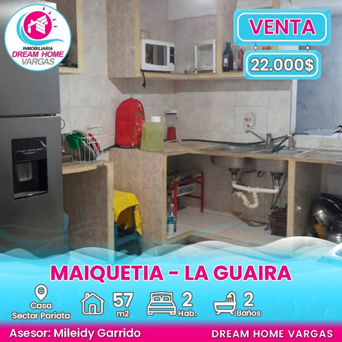 Casa En Venta Sector Pariata, Maiquetía  La Guaira