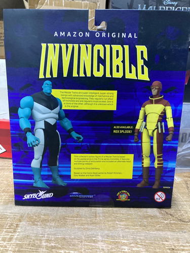 Mauler Twin Deluxe Invencible Wave 4 Diamond Select Original