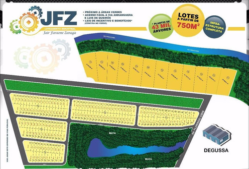 Imagem 3 de 4 de Terreno À Venda, 750 M² Por R$ 300.000,00 - Jair Faraone Zanaga - Americana/sp - Te0092