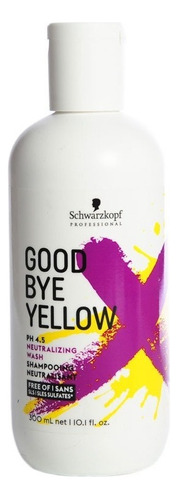 Schwarzkopf Good Bye Yellow Shampoo Neutralizante X 300 Ml