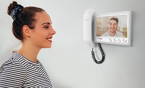 Monitor de videoportero con teléfono Intelbras Ivr 7 Id