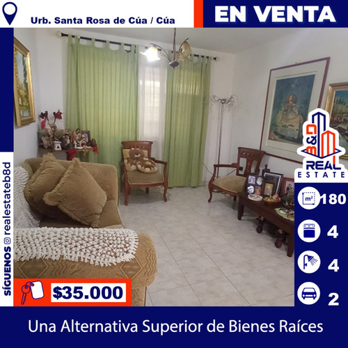 Town House En Venta Urbanización Santa Rosa De Cúa/ Cúa