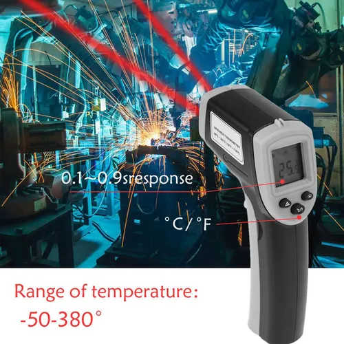 Termómetro Infrarrojo Digital De Pistola De Temperatura Indu