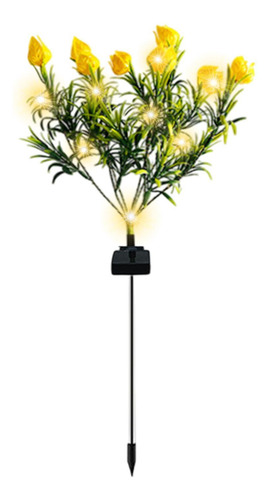 Luces Solares De Flores Impermeables Al Aire Libre Luz Solar