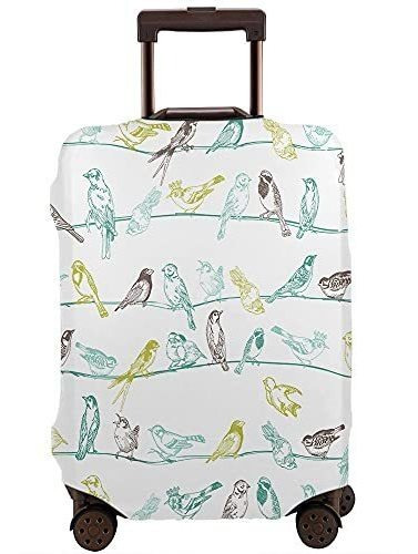 Maleta - Wondertify Birds Travel Suitcase Protector Various 