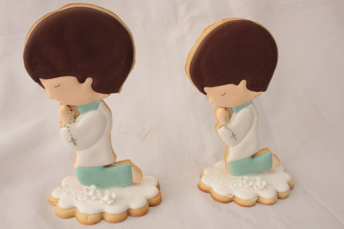 Cookies Comunion Decoradas Artesanales Por Docena. Seña